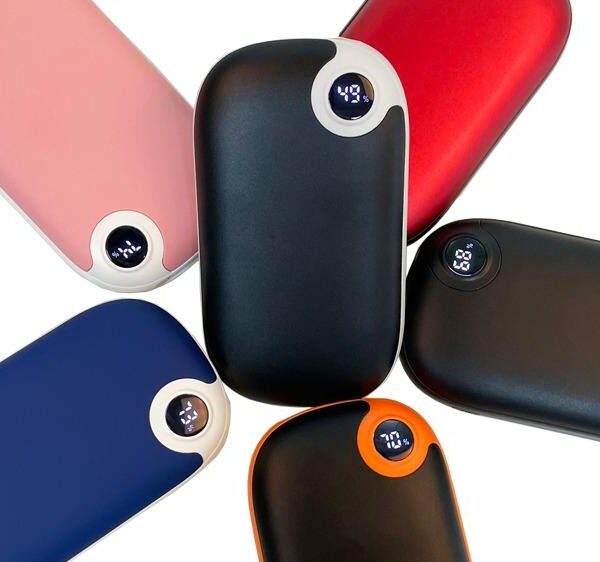 2 in 1 hand warmer powerbank 10000mah rechargeable hand warmer power bank, electronic portable hand warmer