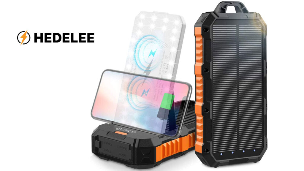 Wireless Charge Power Bank solar