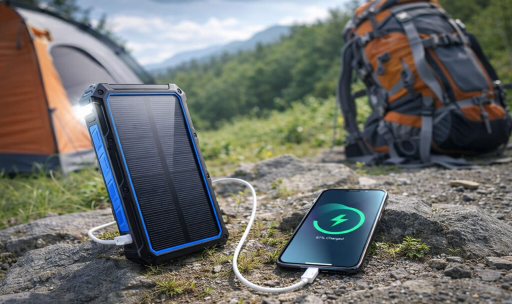 Solar Powered Power Bank