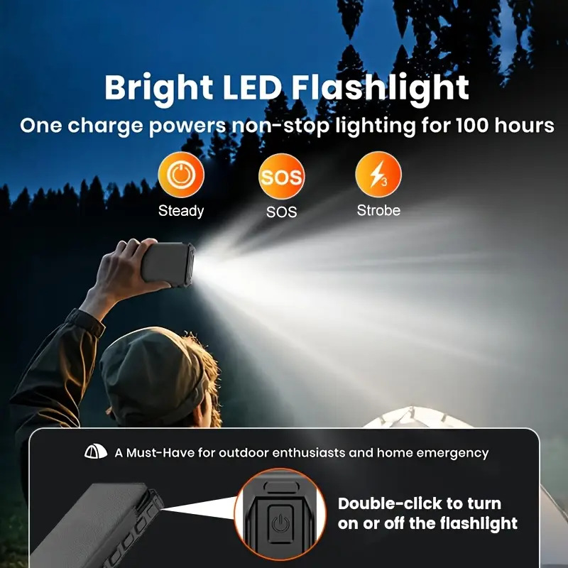 solar powered power bank durability details