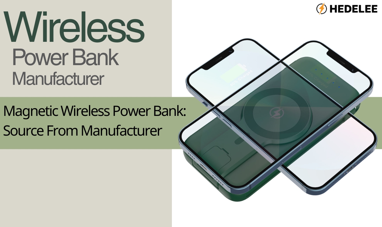 magnetic wireless power bank