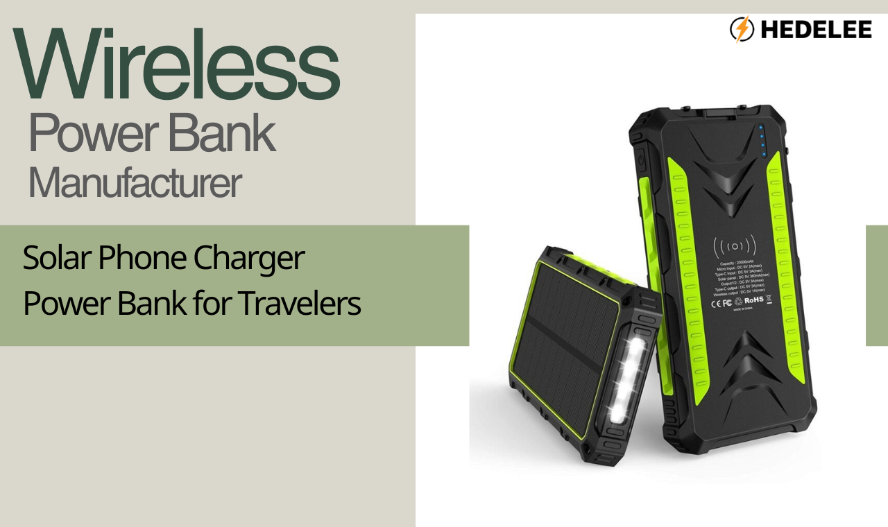 Solar Phone Charger Power Bank