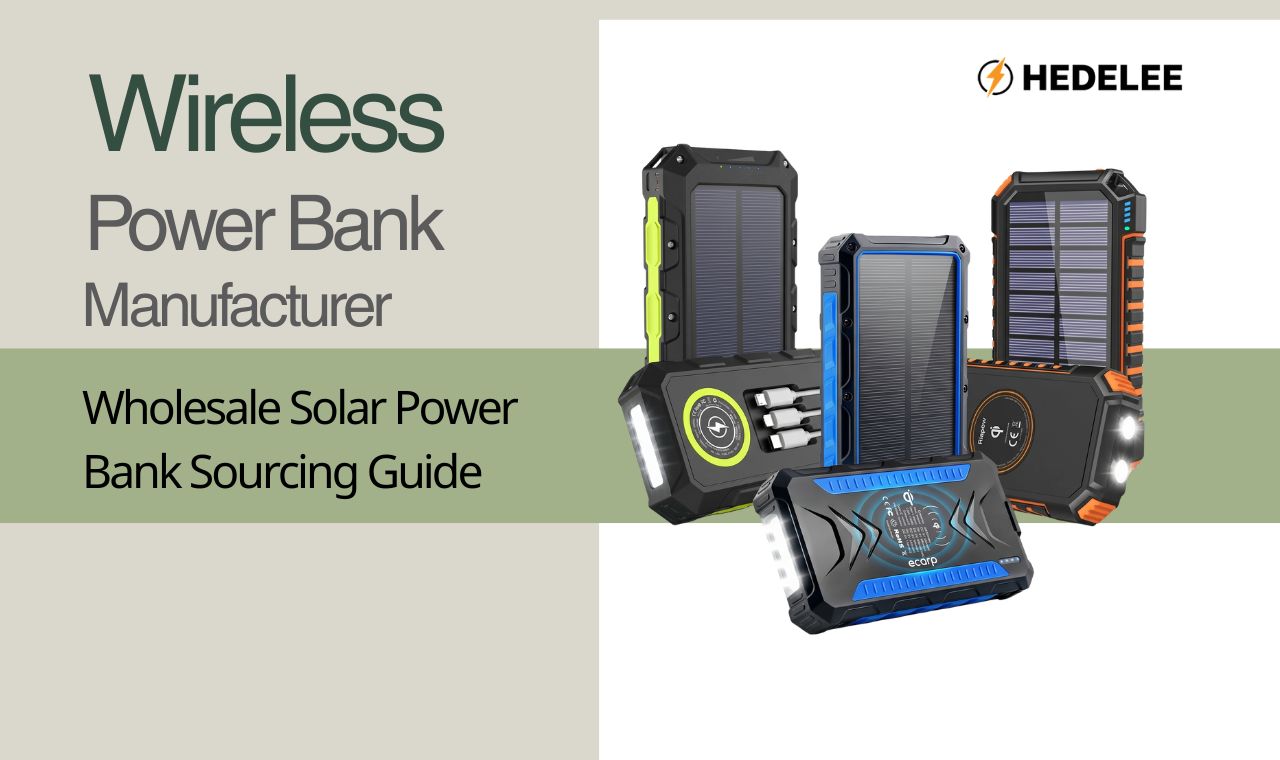 Wholesale Solar Power Bank Sourcing Guide