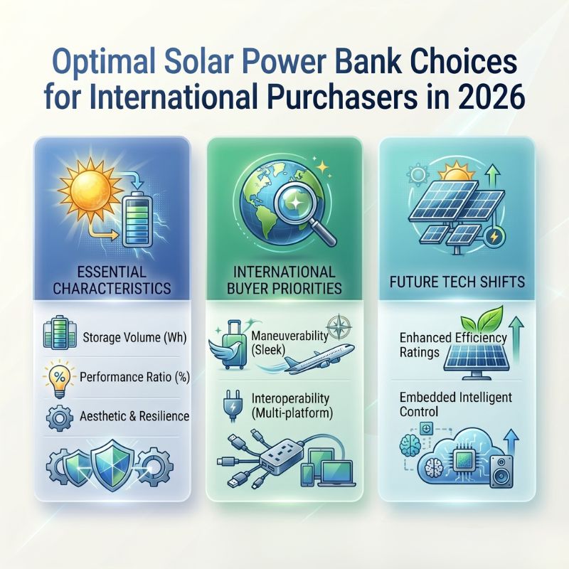 best solar power bank buyer feature comparison.