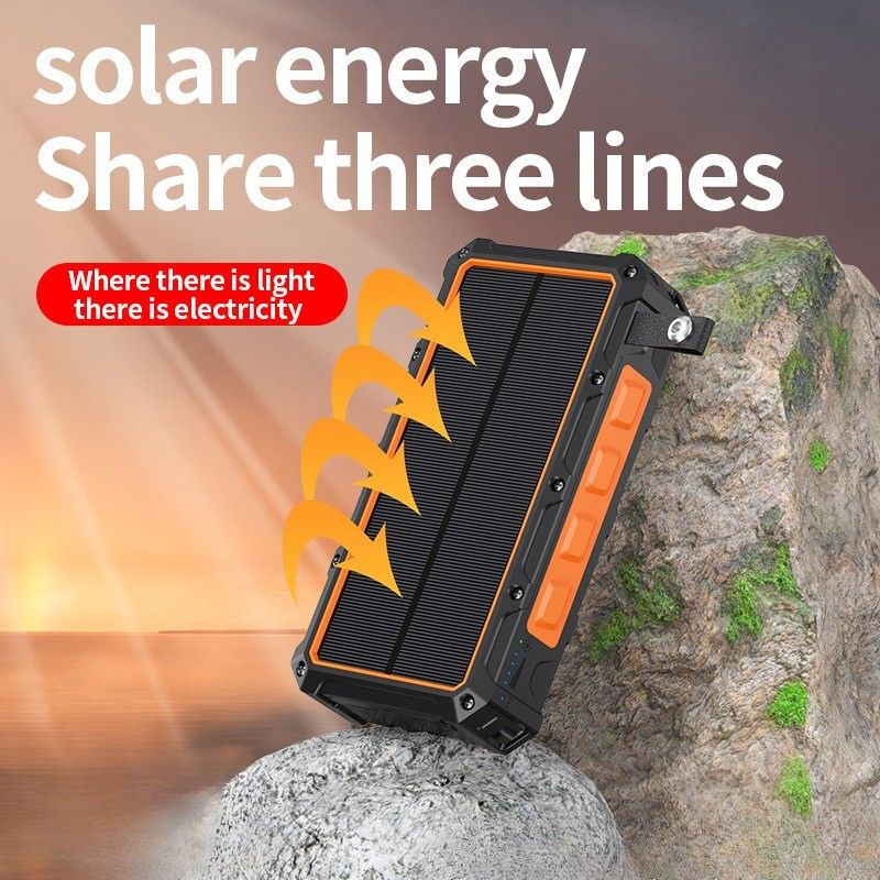 how solar power for charging phones works.