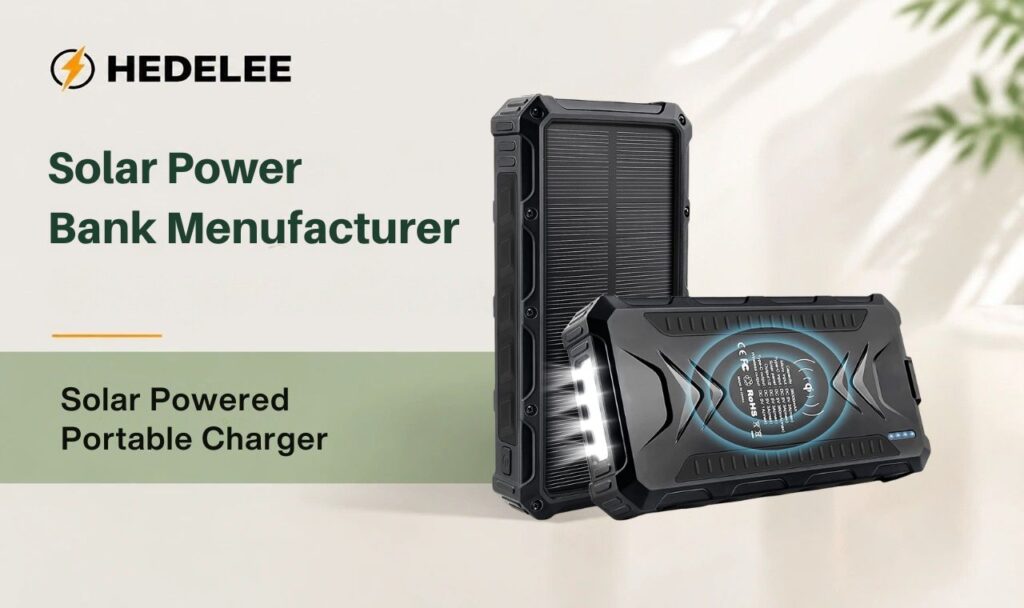 Solar Powered Portable Charger