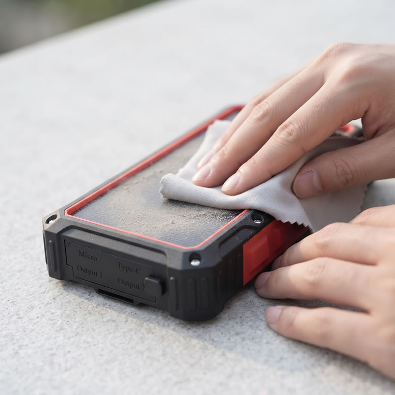 clean solar power bank panel clean solar power bank panel