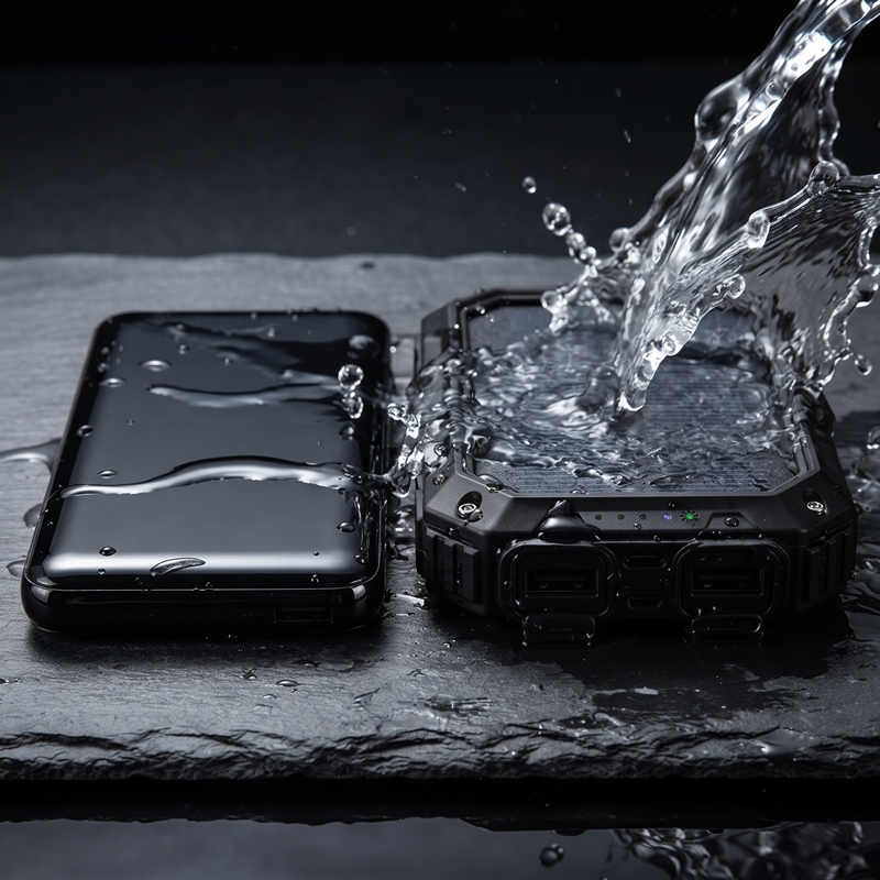 solar power bank water resistant vs waterproof. solar power bank water resistant vs waterproof.