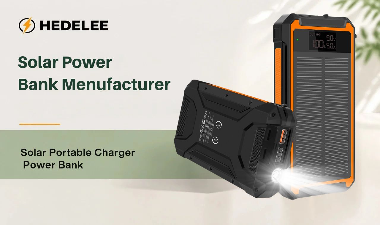 Solar Portable Charger Power Bank