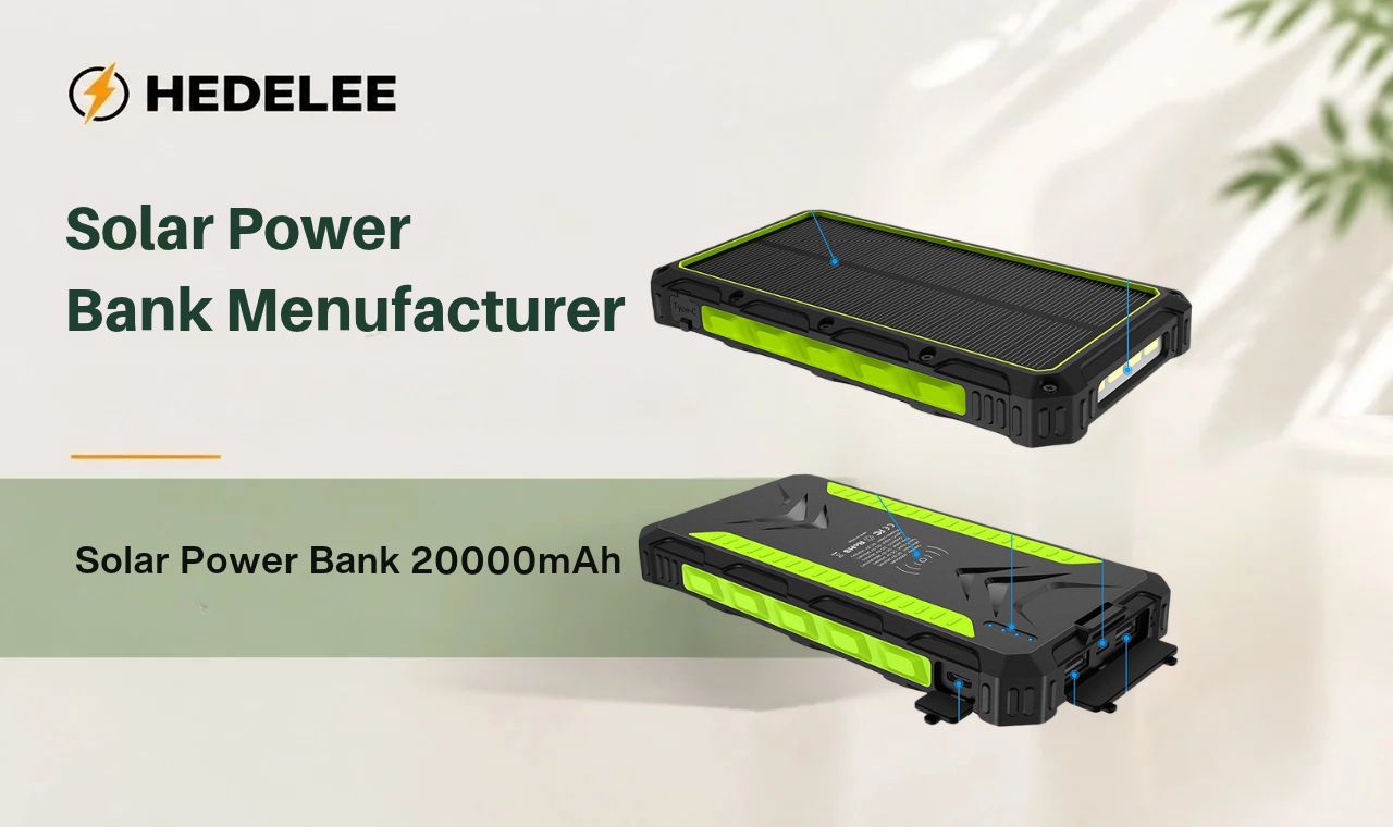 Solar Power Bank 20000mAh