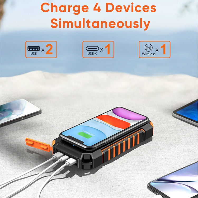 solar phone charger iphone android