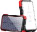 20000mAh Solar Power Bank, Portable Wireless Charger, Outputs & Dual Inputs, Waterproof with Flashlight - HDL-618