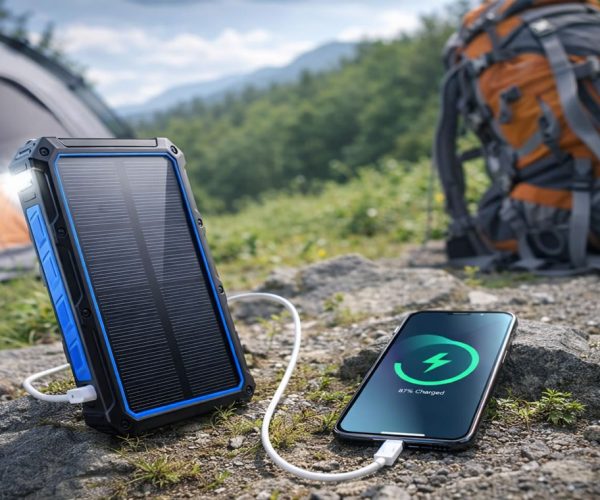 Solar Powered Power Bank